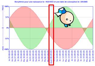 biorythme exemple garcon